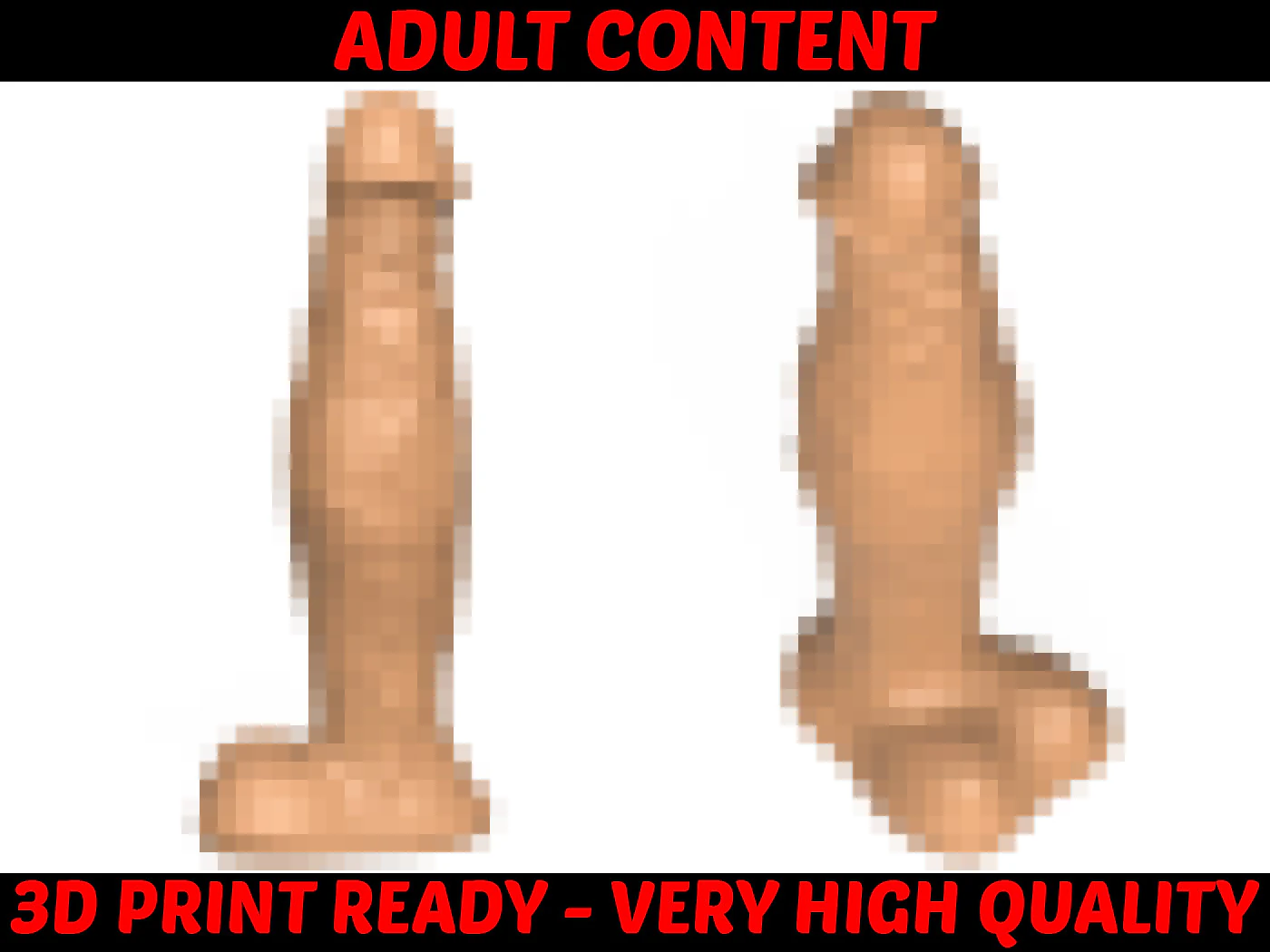 3D Print Ready Fantasy Penis Toy 24 3D Print Model .c4d .max .obj .3ds .fbx .stl .blend