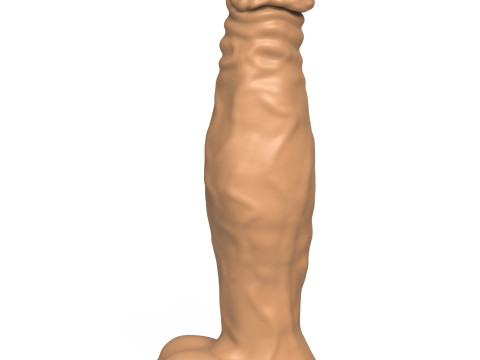 3D Print Ready Fantasy Penis Toy 24 3D 打印模型