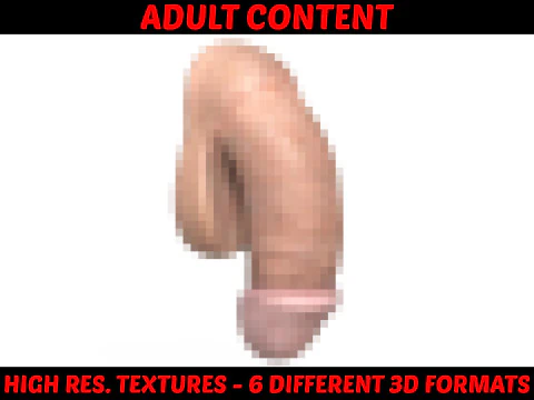 Pene di un giovane 01 Modello 3D