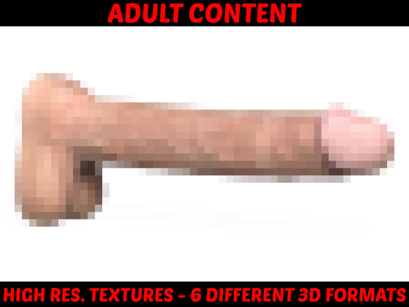 Young Man Penis 04 3D-Modell .c4d .max .obj .3ds .fbx .stl .blend