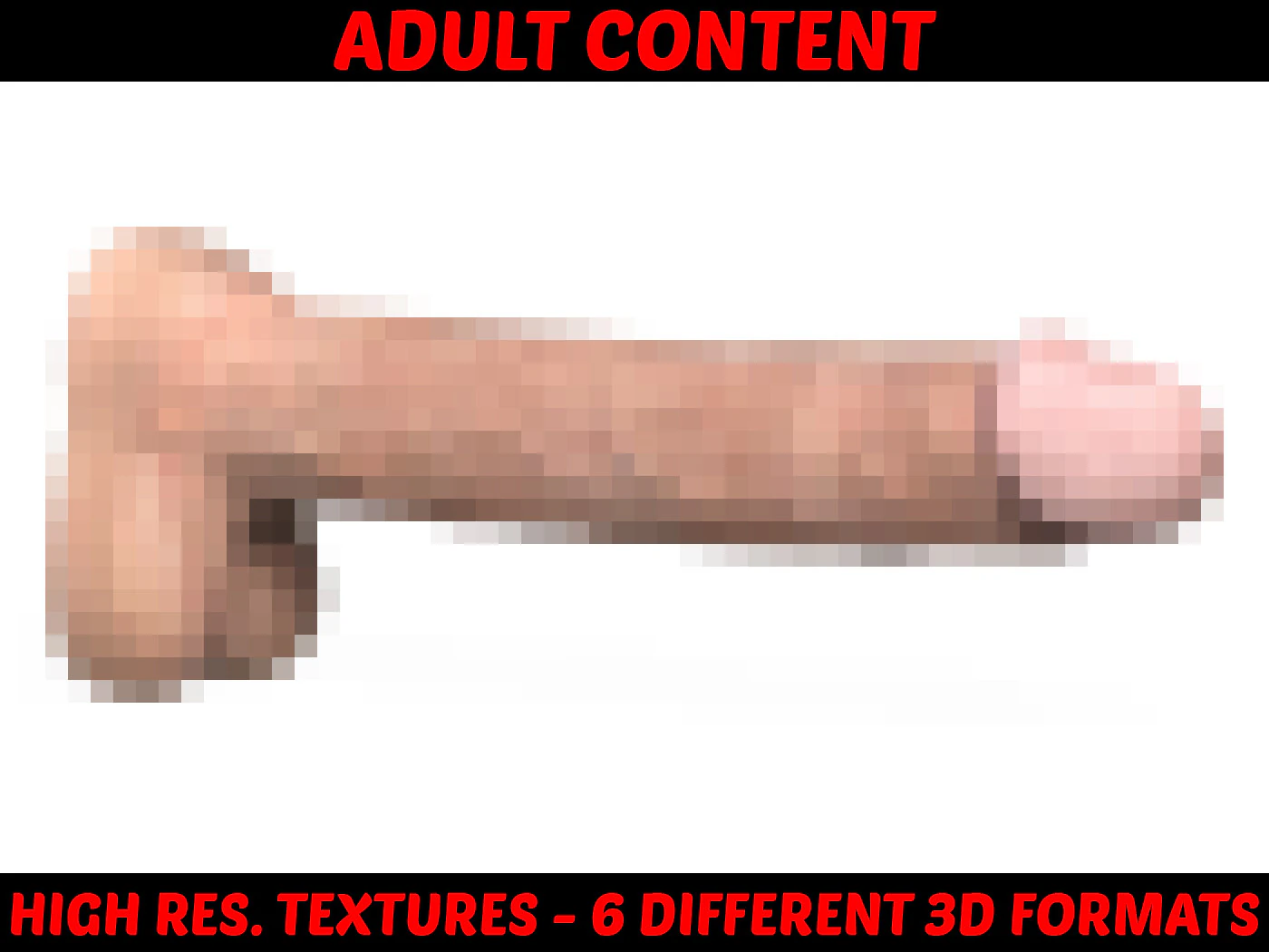 Young Man Penis 04 3D Model .c4d .max .obj .3ds .fbx .stl .blend