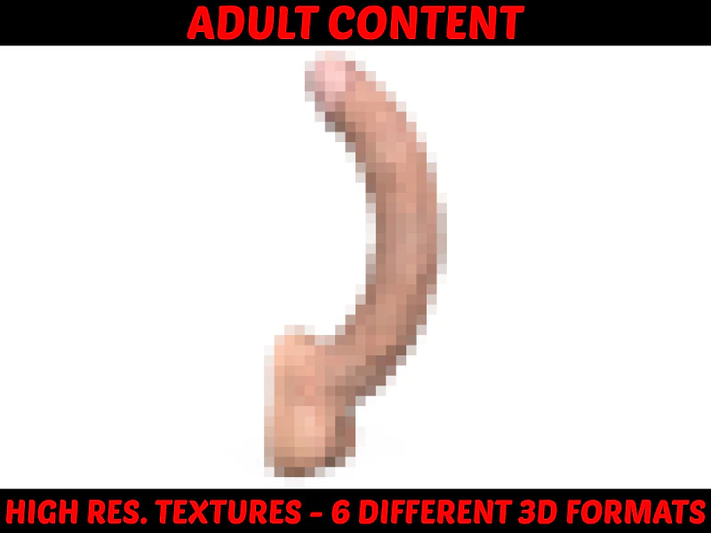 Jovem Pênis 07 Modelo 3D .c4d .max .obj .3ds .fbx .stl .blend