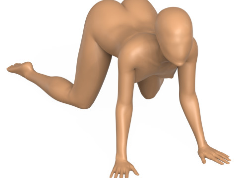 Female Mannequin With Vagina 3D प्रिंट मॉडल