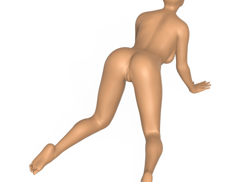 Female Mannequin With Vagina 3D प्रिंट मॉडल
