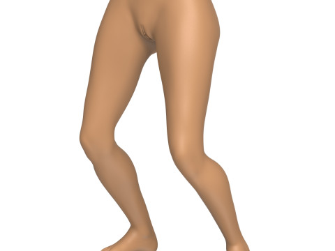 3D Print Ready Woman Vagina Statue 3D Print Model