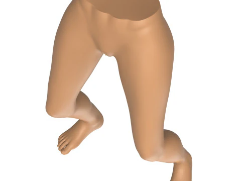 3D Print Ready Woman Vagina Statue 3D Print Model