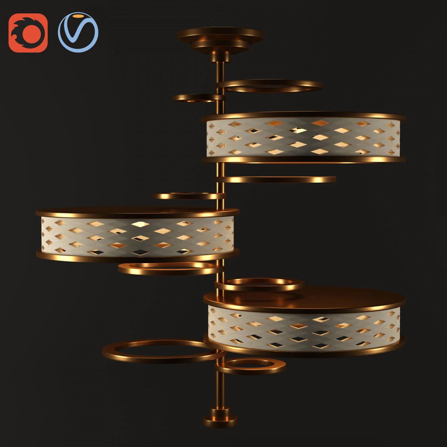 light 02 3D Model .c4d .max .obj .3ds .fbx .stl .blend 