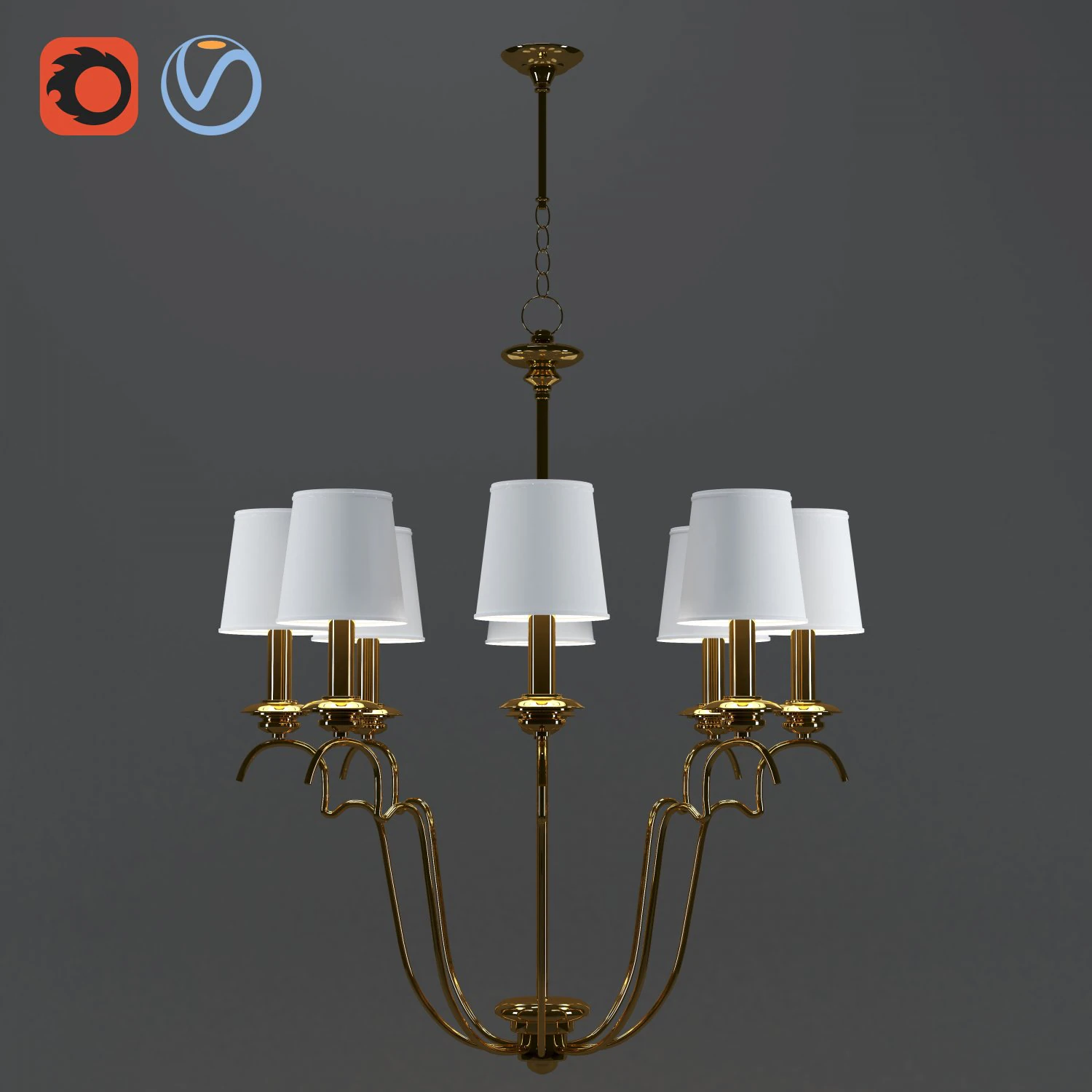 light 04 3D Model .c4d .max .obj .3ds .fbx .stl .blend 