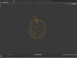 low poly fruits pack-1 3D Model