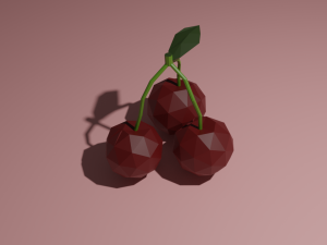 low poly fruits pack-1 3D मॉडल
