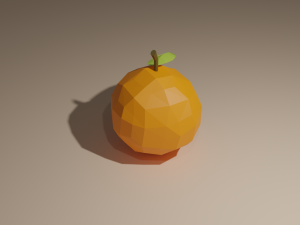 low poly fruits pack-1 3D मॉडल