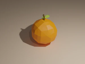 low poly fruits pack-1 3D Model