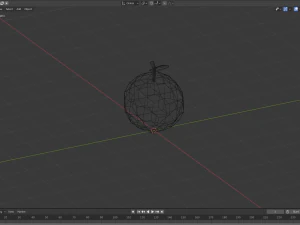 low poly fruits pack-1 3D Model