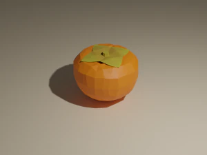 low poly fruits pack-1 3D Model