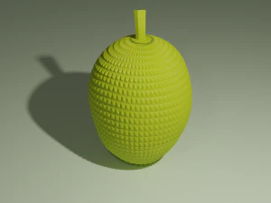 low poly fruits pack-2 3D Model