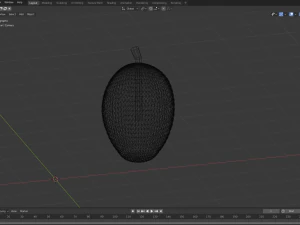 low poly fruits pack-2 3D Model