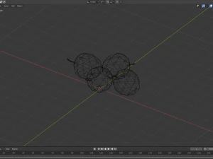 low poly fruits pack-2 3D Model