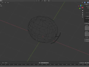 low poly fruits pack-4 3D Model