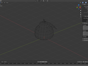 low poly fruits pack-4 3D-Modell