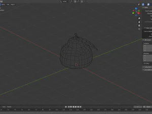 low poly fruits pack-4 3D Model