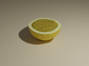low poly fruits pack-4 3D-Modell