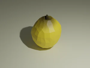 low poly fruits pack-5 3D Model