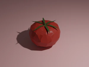 low poly fruits pack-5 3D Model