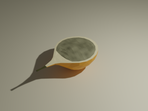 low poly fruits pack-5 Modelo 3D