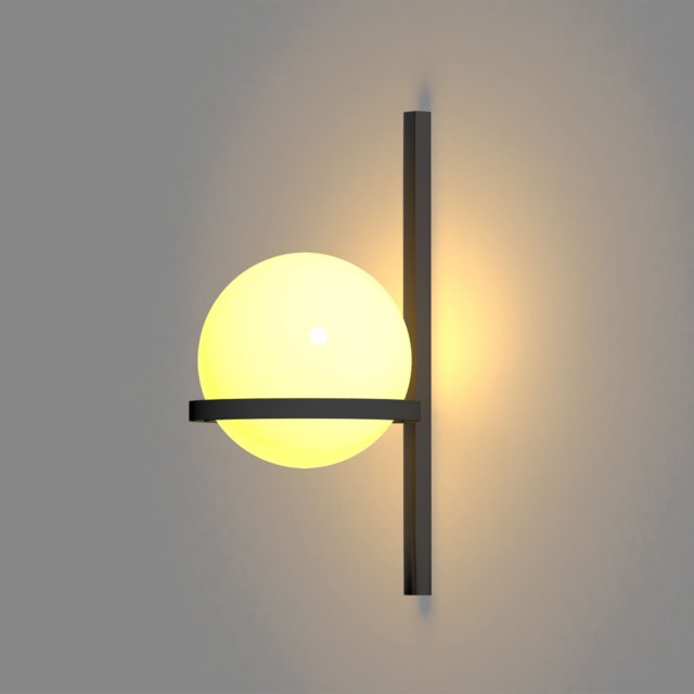 wall lamp Model 3D .c4d .max .obj .3ds .fbx .stl .blend 