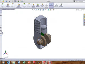 piston engine 3D Print Model