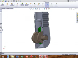 piston engine 3D Print Model