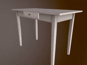 table and chair Model 3D