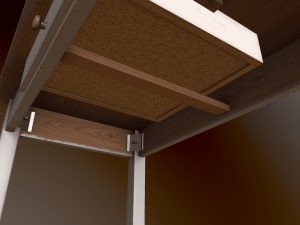 table and chair Model 3D