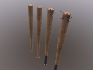 baseball bat 3D 모델