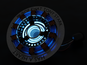 arc reactor iron man blend - obj - stl 3D Модель