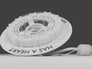 arc reactor iron man blend - obj - stl 3D Model