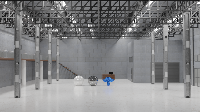 clean building for presentations - blend stl obj fbx 3D Model .c4d .max .obj .3ds .fbx .stl .blend 