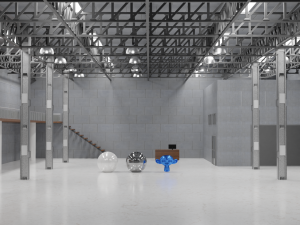 clean building for presentations - blend stl obj fbx 3D Model