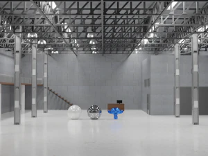 czysty budynek do prezentacji - blend stl obj fbx Model 3D