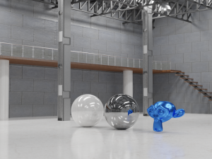clean building for presentations - blend stl obj fbx 3D Model
