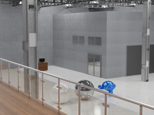 clean building for presentations - blend stl obj fbx 3D Model