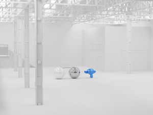 clean building for presentations - blend stl obj fbx 3D Model