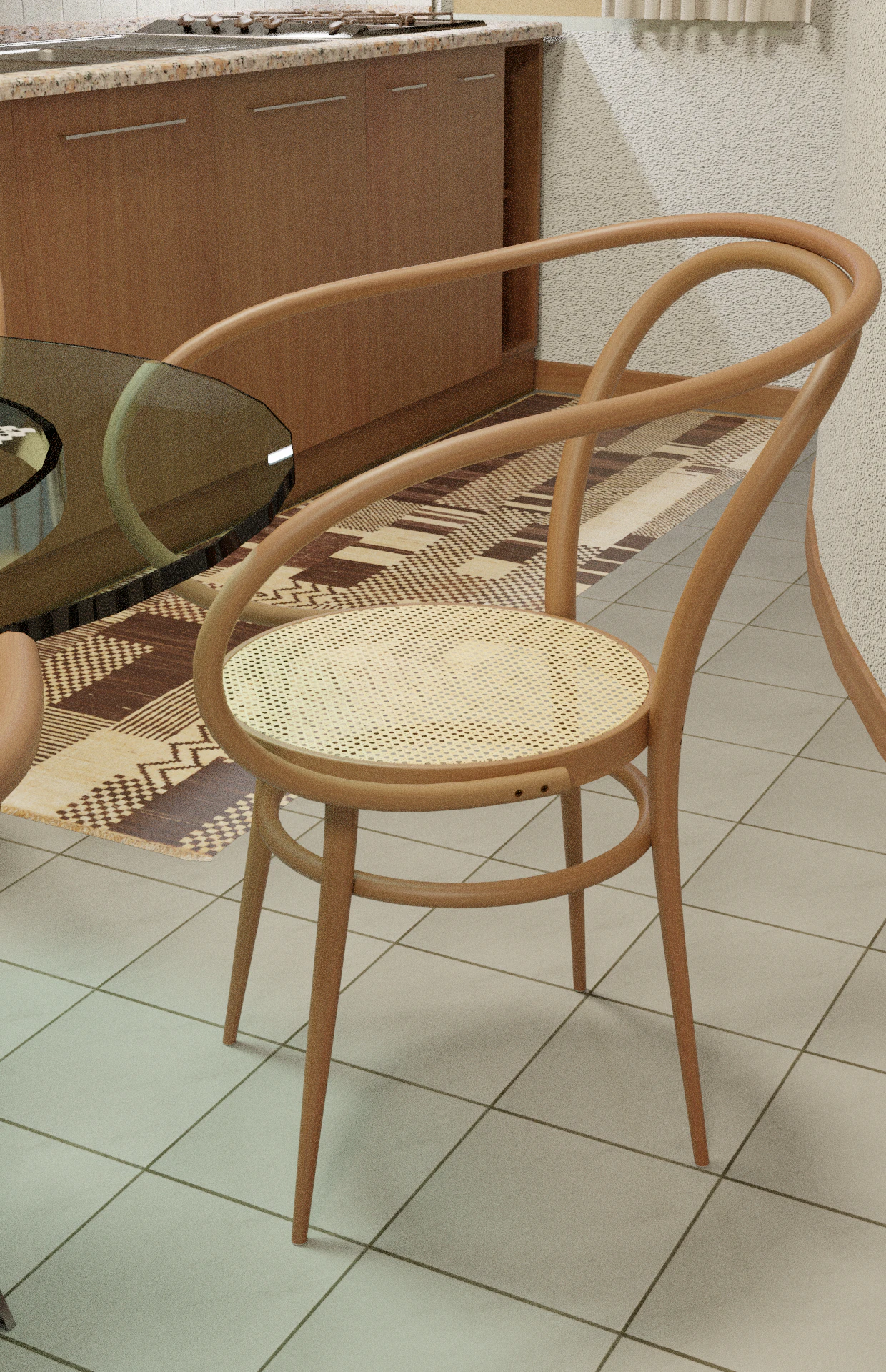 ave-thonet-chair-2 3D Model .c4d .max .obj .3ds .fbx .stl .blend 