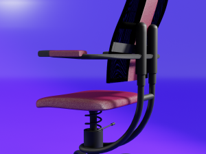 ave-spinalis-office-chair 3D Модель