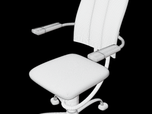 ave-spinalis-office-chair 3D Модель