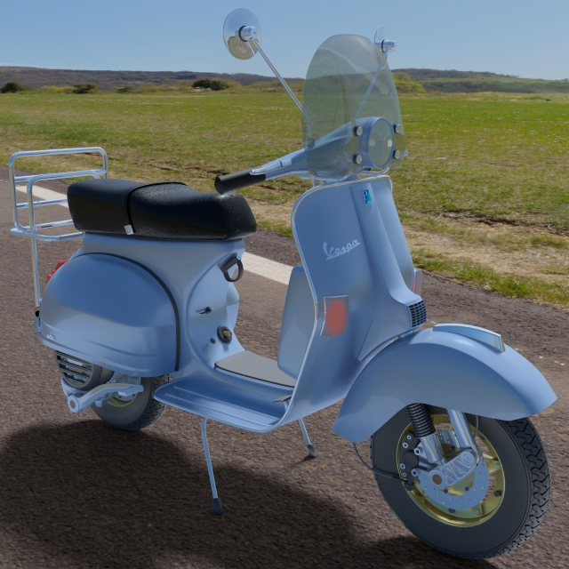 ave-vespa-piaggio 3D मॉडल .c4d .max .obj .3ds .fbx .stl .blend 