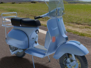 ave-vespa-piaggio Model 3D