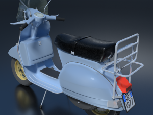 ave-vespa-piaggio 3D मॉडल
