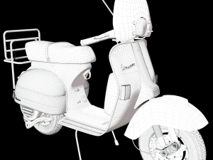 ave-vespa-piaggio 3D मॉडल
