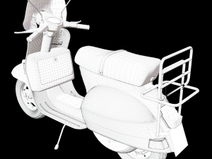 ave-vespa-piaggio 3D मॉडल